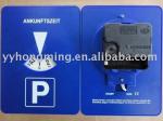 150x110mm Blue Auto Parking Disc Electric Parking Disk Plastic Parking Clock
