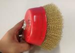 150mm Outer Diameter Crimped Wire Cup Brush for Cleaning Metal Working