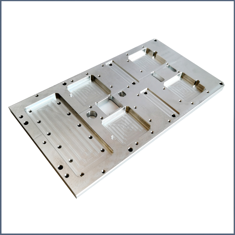 IGBT Antirust Cold Plate Liquid Cooling Sand Blasting Surface Treatment