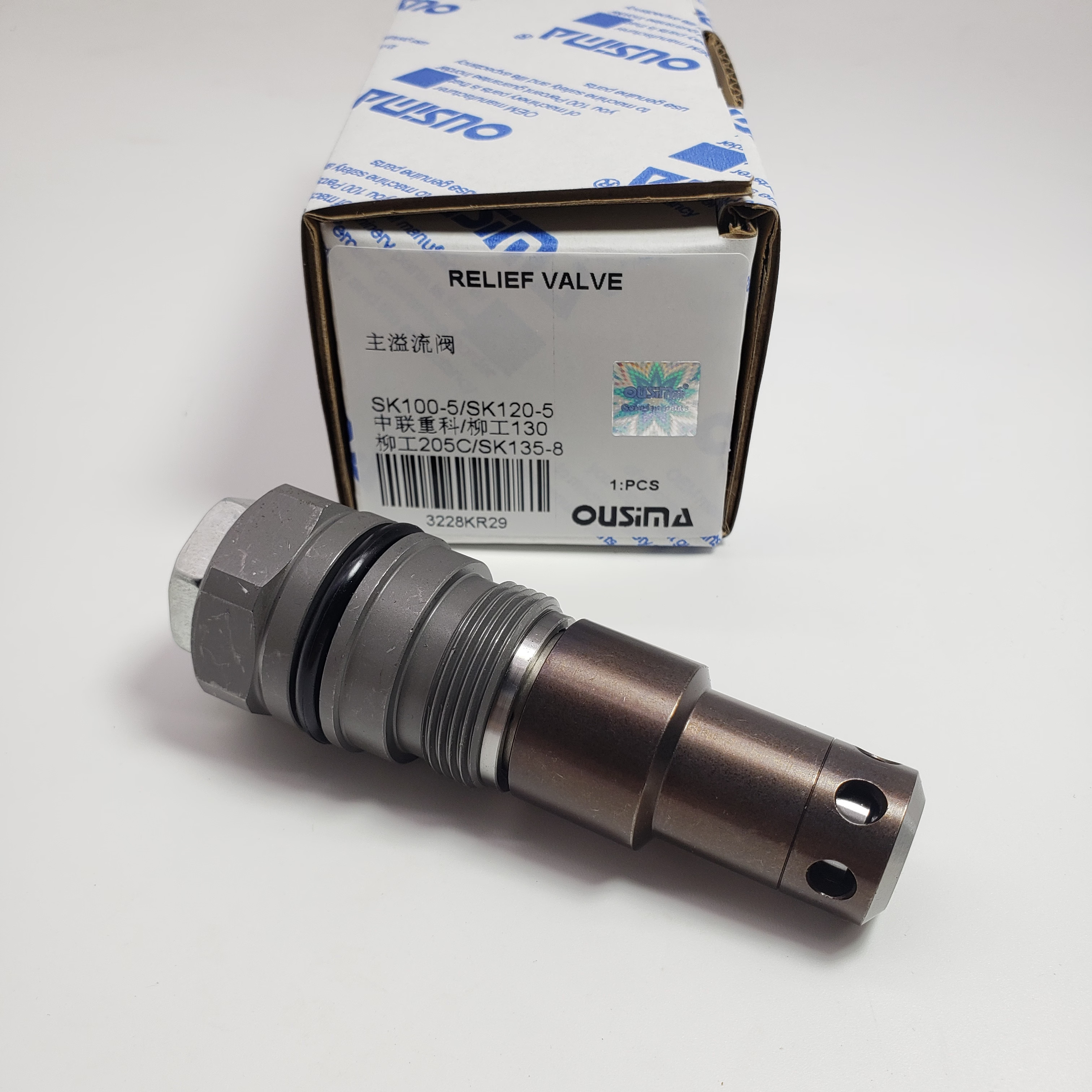 Main Relief Valve For KOBELCO SK100-5 SK120-5 SK135-8