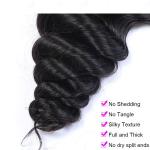 Unprocessed Brazilian Loose Wave Silk Base Closure , Silk Lace Closure