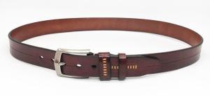 Quality Handmade Alloy Buckle 140cm Mens Casual Leather Belt wholesale