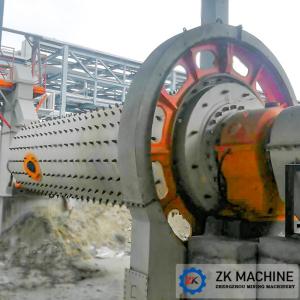 Quality Large Scale Aluminum Powder 0.8TPH 230TPH Ball Mill Grinder wholesale
