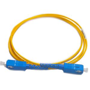 Quality G657 SM SC/UPC 3.0MM Fiber Optic Patch Cable High Return Loss wholesale