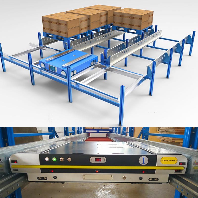 Durable Steel Customized Radio Shuttle Rack Pallet Racking for Warehouse