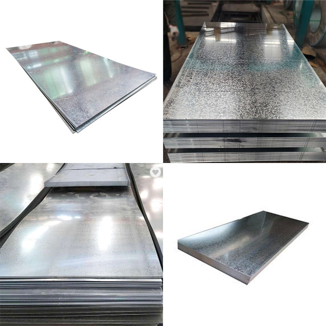 0.5 Mm 1mm Mild Steel Hot Dip Galvanized Sheet Plate Metal 4x10 4x8