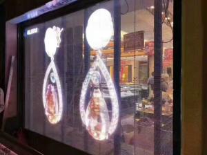 Quality P5mm HD Transparent Flexible Led Display With Aerial Grade Brands Connectors wholesale