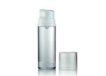 50ml 120ml 180ml Airless Pump Cosmetic Packaging White Round Shape