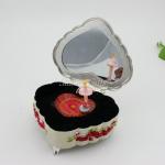 Heart Creative Dance Musical Jewelry Gift Box