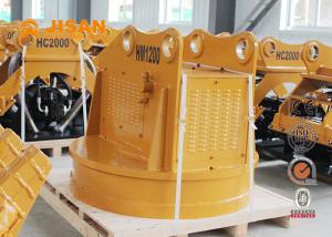 Quality 1600kg 3600lb 1.2m 47in Hydraulic Round Lifting Electromagnet For Crane Metal Scrap wholesale