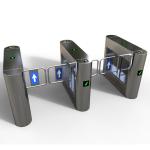 Automatic Opening Swing Turnstile Barrier Gate Handicapped Wide Channel Smart