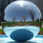 24 Inch Large Hollow Steel Ball Iron Steel Spheres Outdoor Decoration Stable