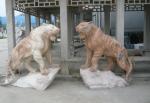 marble animal sculpture with nature stone,,China stone carving Sculpture