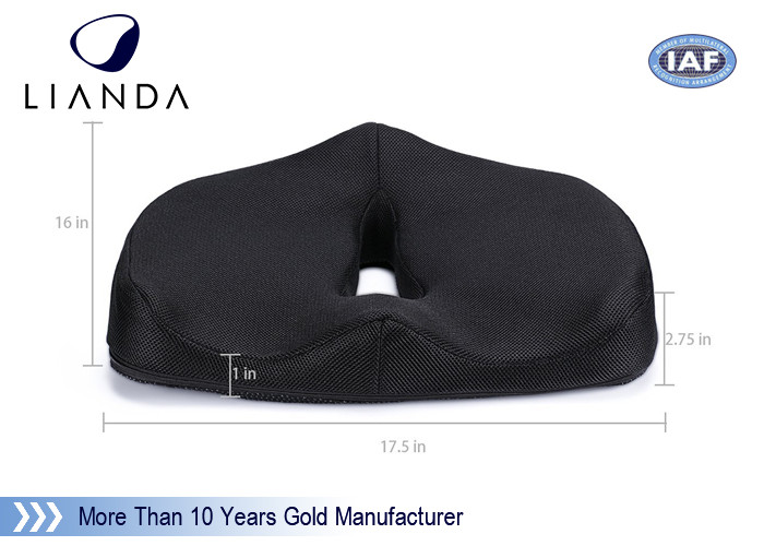 Enhanced Memory Foam Cushion Relief For Orthopedic Coccyx , Back , Sciatica
