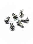 Zinc Nickel Alloy Phillips Screws Electronic Miniature Small Screws Cross Pan