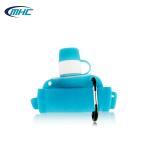 Silicone Bag Pouch Hiking Customized Double Sealing Collapsible 500ml Drinking