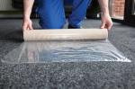 Anti Humidity Oil Paint 15m 500mm Carpet Protection Film Home Remodeling