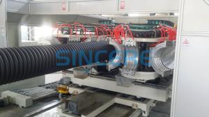 Quality HDPE Corrugated Tube Extrusion Line Drainage CPVC Pipe Making Machine wholesale