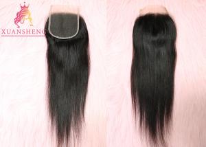 Quality Brazilian Virgin Hair 4x4 Lace Closure Silky wholesale