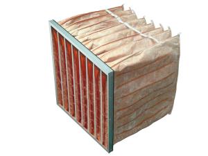 Quality Ultra Fine 98% 0.5um Pocket Air Filter High Temperature Resistant wholesale