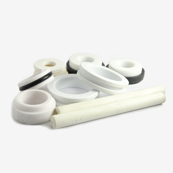 Thermal Casting 99% Al2O3 Alumina Ceramic Ring Resistant Wearing