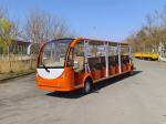 23-Seat Doorless Electric Sightseeing Bus Lithium Battery Lead-Acid Battery Can
