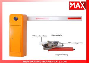 Quality Electric Vehicle LED Light Rubber Automatic Road Barriers With Arm Auto Reverse wholesale