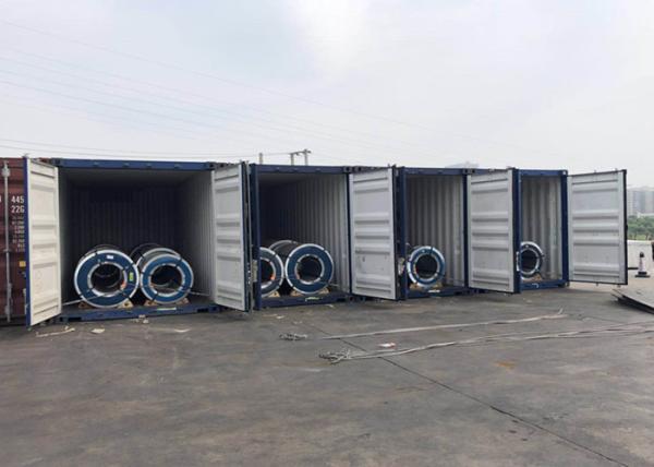 Anti Corrosion PPGI Steel Coil JIS G3312 ASTM G550 Full Hard For Roofing Walls