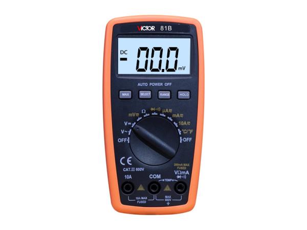 Small Type VICTOR Digital Multimeter Resistance Capacitance Frequency Temperatur
