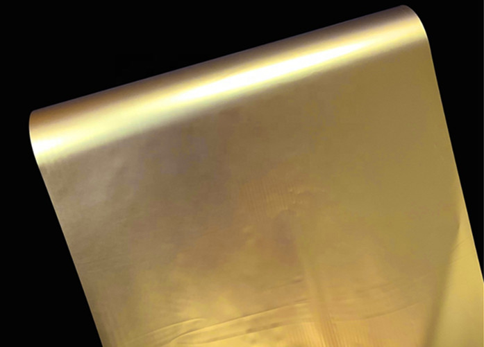 Gold Silver Excellent Metallic Luster Polyester Film PET Metallized Thermal Lamination For Printing Packaging