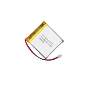Quality Square LiPo Battery 400mAh 1C 3.7 V Li Polymer Rechargeable Battery wholesale