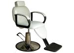 Indoor White Salon Barber Chair Hydraulic With Removable Pillow , Color