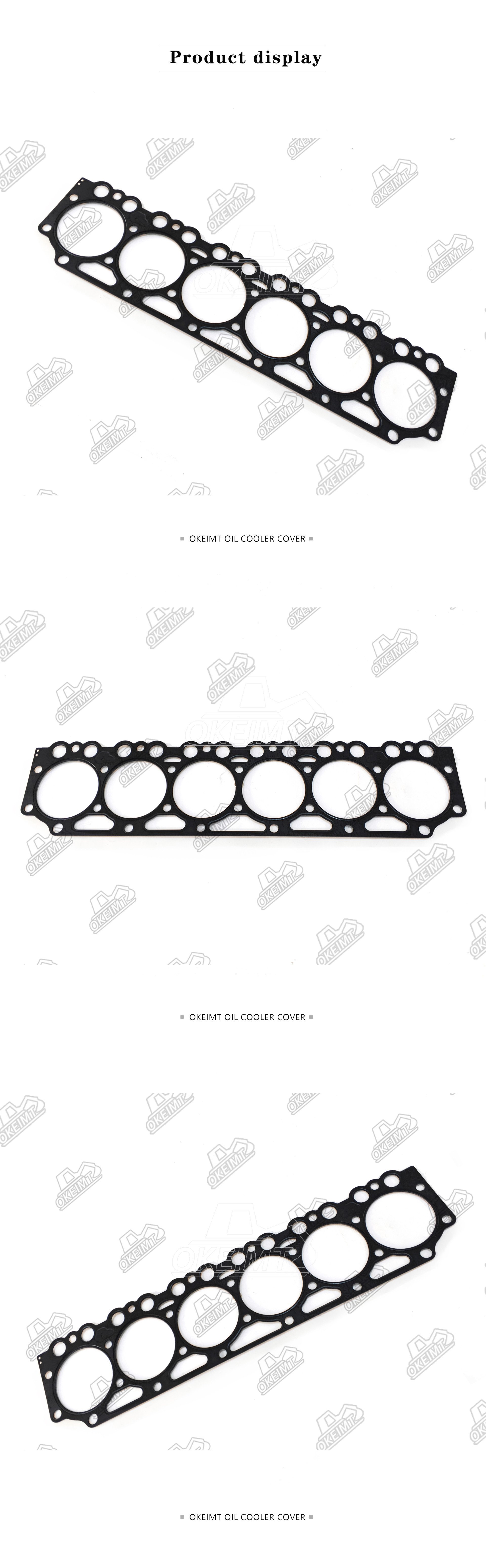 Durable Iron Cylinder Head Gasket For Excavator D7D Engine