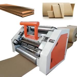 Quality Automatic E Flute Single Face Corrugated Machine For 1600mm Carton Box wholesale