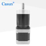 42x42x46.8mm NEMA 17 Geared Stepper Motor Casun 2 Phase Hybrid Stepper Motor