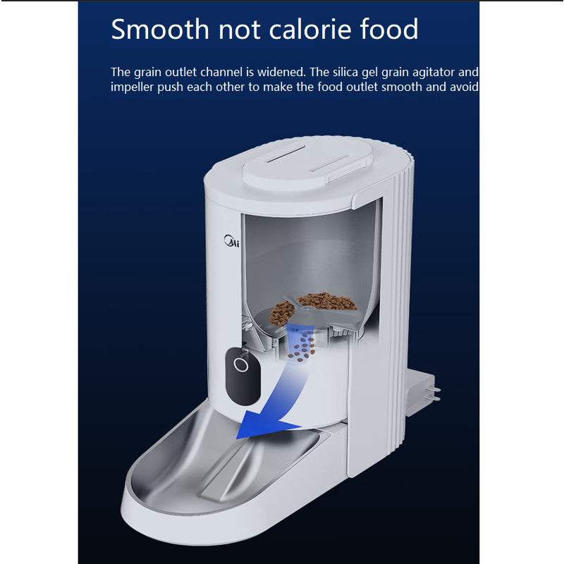 3.7L Capacity Automatic Pet Feeder Mobile Phone Control Time Setting for Cats and Dogs