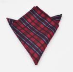 Solid Color Men's Handkerchief Cotton Pocket Square Scarf for Professional