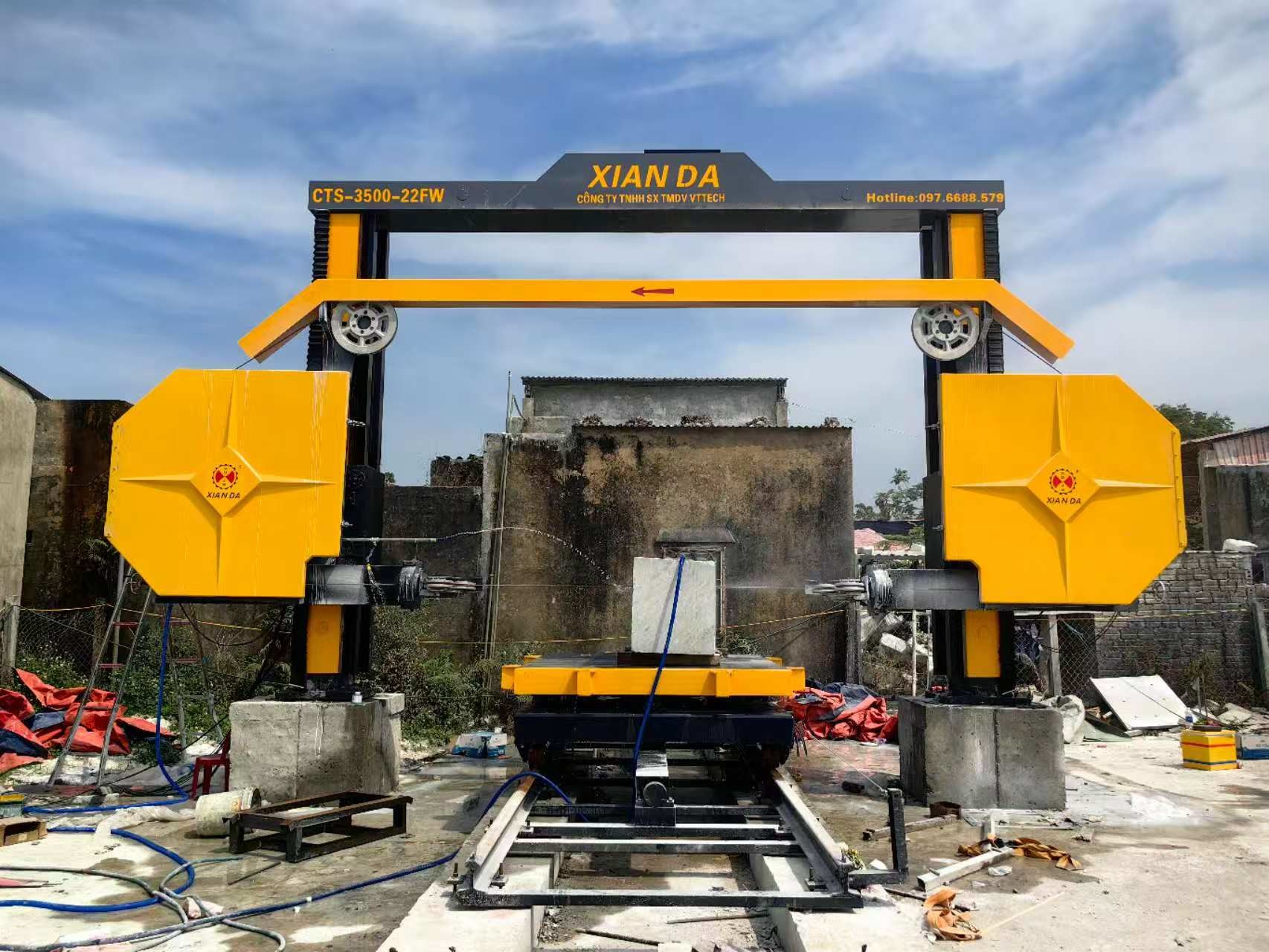 High Speed Diamond Wire Saw Machine