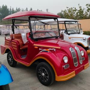 Quality 6-8 Seats Electric Vintage Car Lithium Utility Evolution Sightseeing Car Factory Wholesale Price wholesale