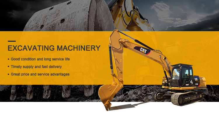 CAT22 Ton Crawler Excavator with 0.35m3 Bucket Capacity Strong and Simple Maintenance