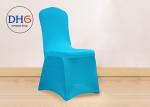 Fabric Dining Universal Chair Covers 160GSM Four Sides Elastic Non Deformation