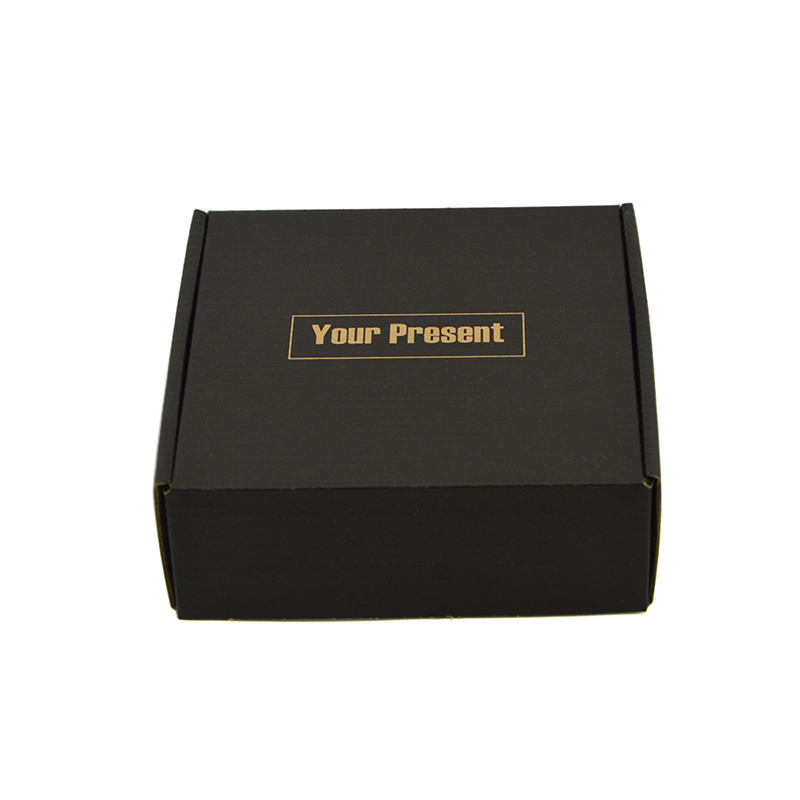 Custom Black Shipping Corrugated Paper Box 4C Printing for Mailing | Mailer Box Bulk