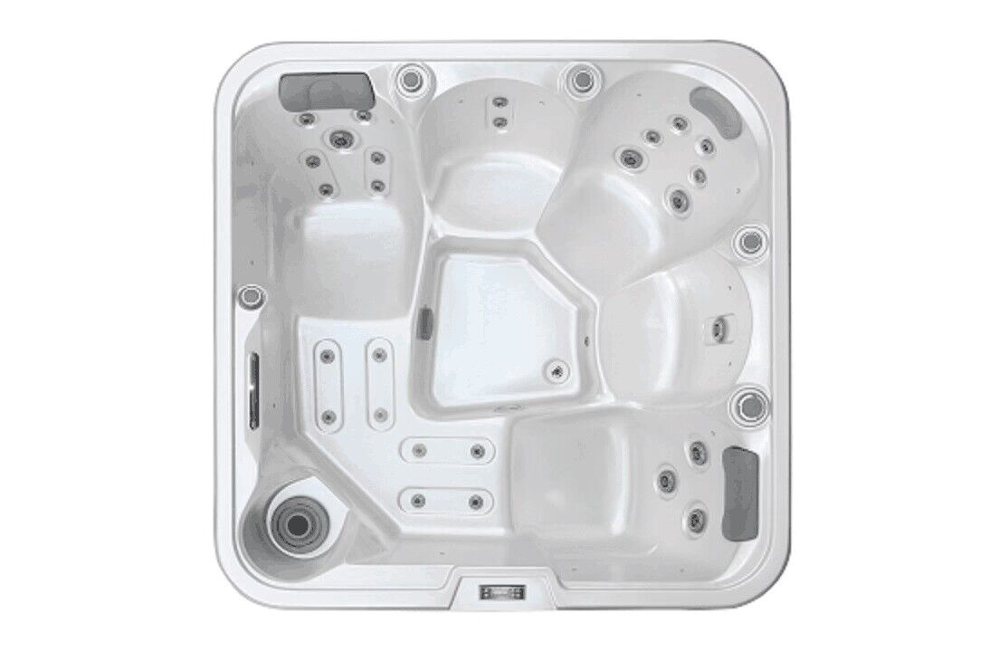 Jacuzzier Outdoor Spa Tub With Hydrotherapy Whirlpool Hot Tub For 5 Person Luxury Massage For Villa Use