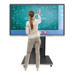 Multipurpose WIFI 55 Inch Smart Board Anti Glare Glass Material