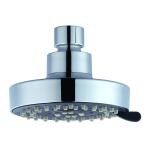 5 Spray ABS Single Rainfall Shower Head 4 Inch