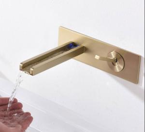 Quality LED Luminous Concealed Waterfall New Design Faucets wholesale