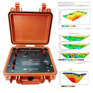 China Water Resistivity Meter Earth Ground Resistance Meter Resistance Meter on sale