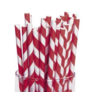 Quality Food Grade Safe Striped Paper Straws Non Toxic FDA Approved Convenient wholesale