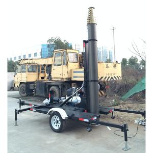 Quality mobile trailer mast tower for telecommunication antenna wholesale