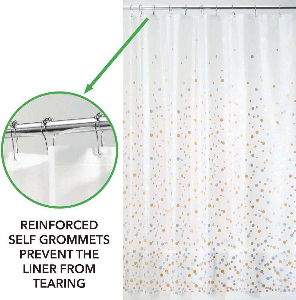 Plastic Waterproof Mold Mildew Resistant PEVA Shower Curtain